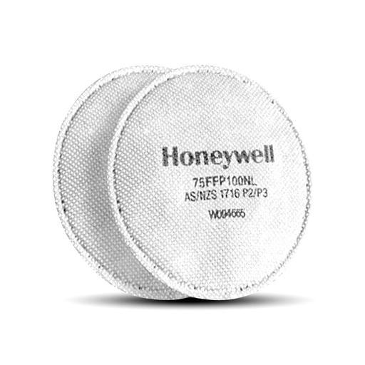 Honeywell N7500P3 2-Pack P2/P3 Pancake Filters to suit Half Face Mask Respirators