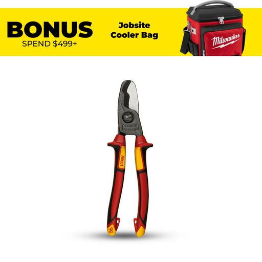Milwaukee 4932464563 210mm (8-1/4") 1000V VDE Cable Cutters