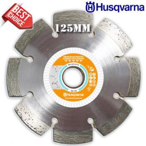 Husqvarna 585494501 125mm (5") Premium Segmented Superior Trade Series Diamond Blade