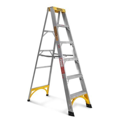 Gorilla M006-I 6-Step 1.8m 150kg Aluminium Single Sided Industrial Ladder