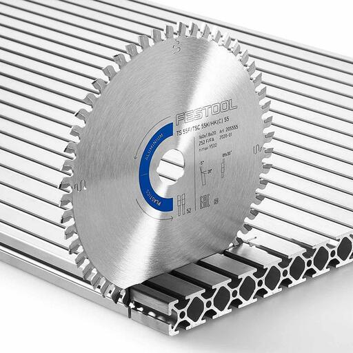 Festool HW 168x1,8x20 TF52 A (205767) 168mm (6-1/2") 52 Tooth Aluminium Saw Blade