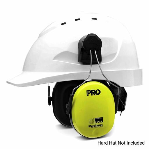 Pro Choice HHEMPYTS Class 5 31dB Python Slimline Earmuffs To Suit Hard Hat
