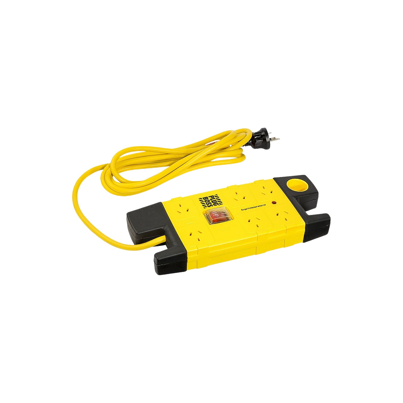 HPM D105PBOSSPA6 6 Outlet Surge Protected PlugBoss Powerboard