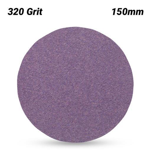 3M 60440335408 150mm (6") Cubitron II 775L 320 Grit Plain Film Sanding Disc