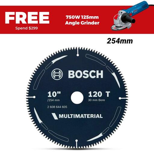 Bosch MM B 254X30-120 (2.608.644.605) EXPERT 254mm (10") 120T Multi-Material Circular Saw Blade