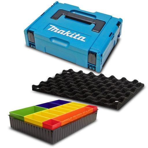 Makita MAKPAC106 Makpack Case 1 With Multi Storage and Sponge