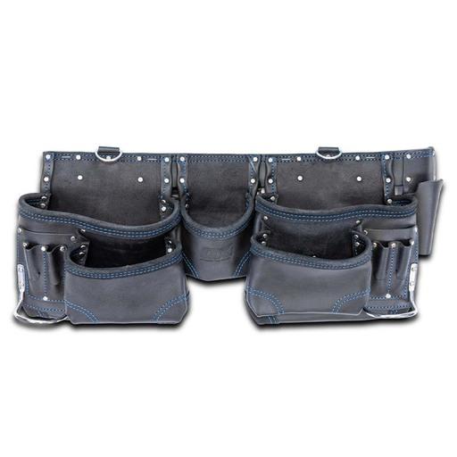 OX Tools OX-T265601 12 Pocket Black leather Construction Apron