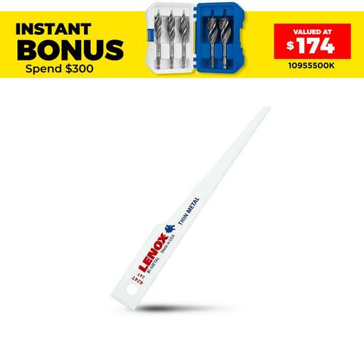 Lenox 20427424T 140 x 40 x 5mm 4" 24TPI Air Saw Blade