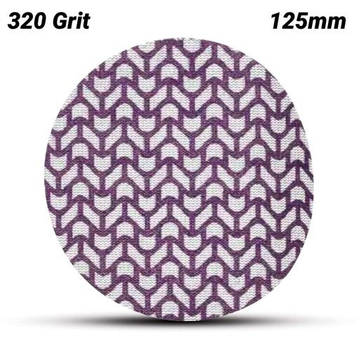 3M UU011345814 (39685) 125mm (5") 320 Grit Cubitron II 710W Hook & Loop Sanding Disc