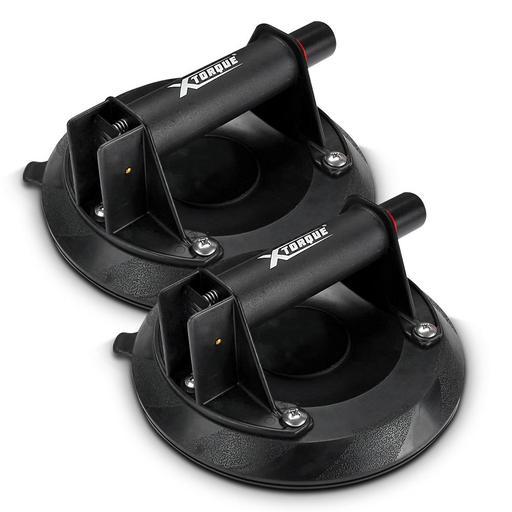 Xtorque X200TWIN 2-pack 200mm (8") 80Kg Heavy Duty Glass Pump Up Suction Lifter