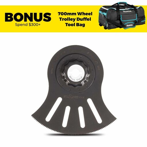 Makita B-66422 (MAM003) 100mm x 50mm 15TPI Starlock Max Bell Shape Saw Blade