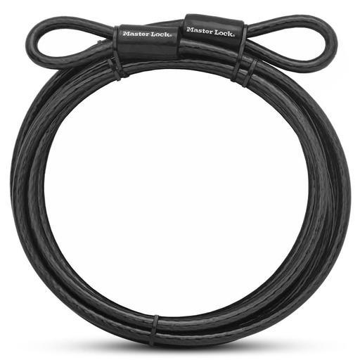 Master Lock 72DPFAU 4.6m x 10mm Heavy Duty Braided Steel Cable