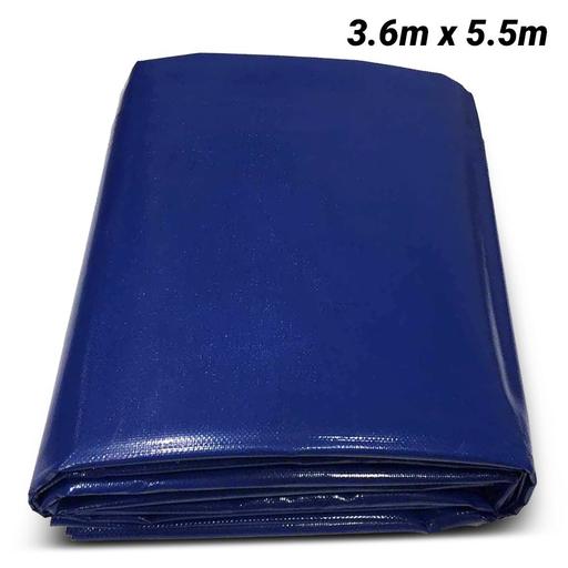 Polytuf XTE1218 3.6m x 5.5m Industrial Xtreme Duty Blue Tarp