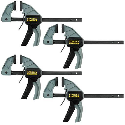 Stanley FMHT1-83215 FatMax 4-Pack 150mm (6") Trigger Clamp Set