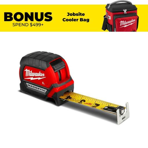 Milwaukee 48220505 5m Compact Magnetic Tape Measure