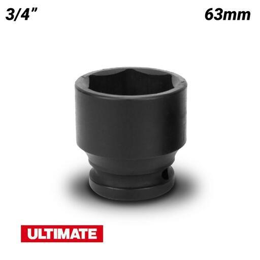 Ultimate Tools 60540063 63mm 3/4" Drive Metric Impact Socket
