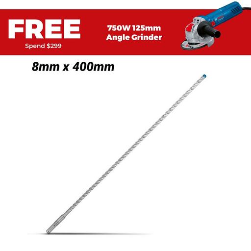 Bosch 2.608.900.093 EXPERT 8mm x 400mm SDS Plus-7X Hammer Drill Bit