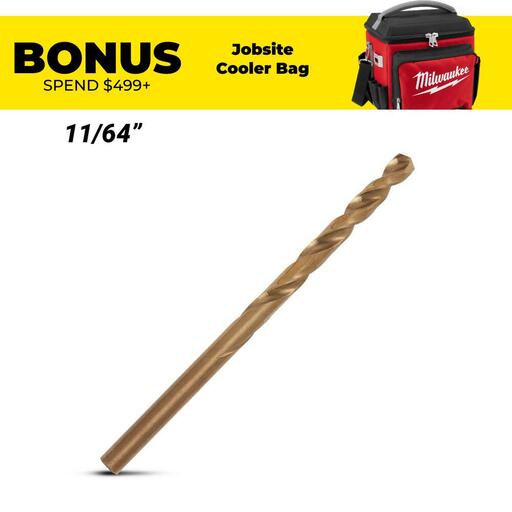 Milwaukee 48892308 11/64" RED HELIX Cobalt Drill Bit