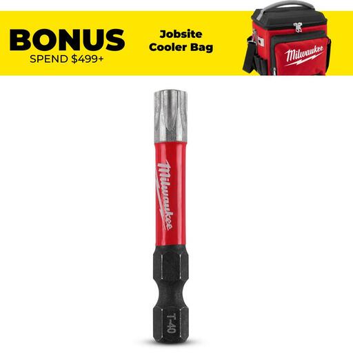 Milwaukee 48324488 50mm (2") SHOCKWAVE Torx T40 Power Bit