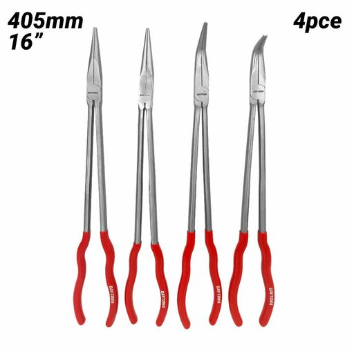 Daytona D164NP 4pce 405mm (16") Extra Long Reach Nose Plier Set