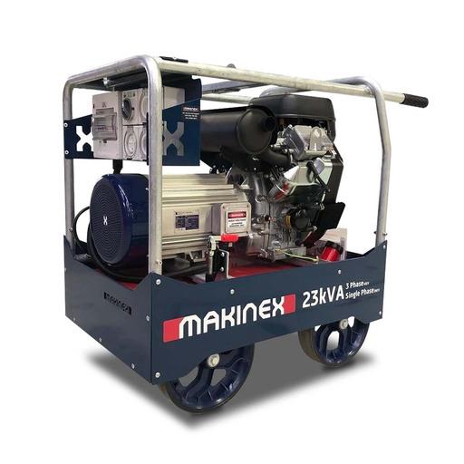 Makinex GEN-23P-AU 23kVA 415V Three-Phase EFI Petrol Generator - Powered by Vanguard