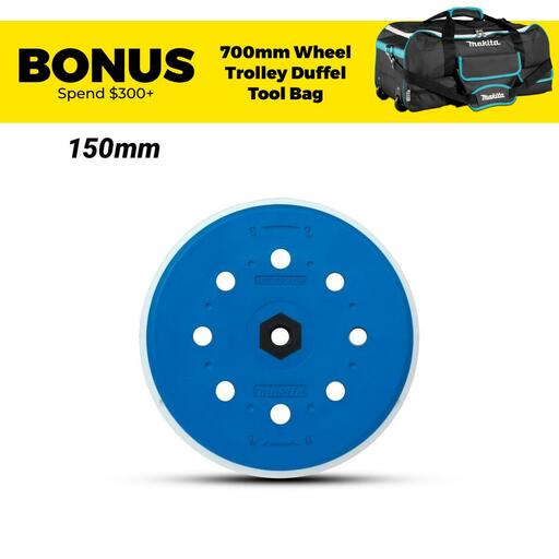 Makita 197315-5 150mm Rubber Pad Hard Type Suits BO6050