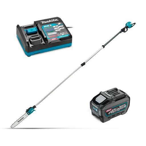 Makita UA004GT101 40V 5.0Ah Li-ion XGT Max Cordless Brushless 300mm (12") Pole Saw Kit