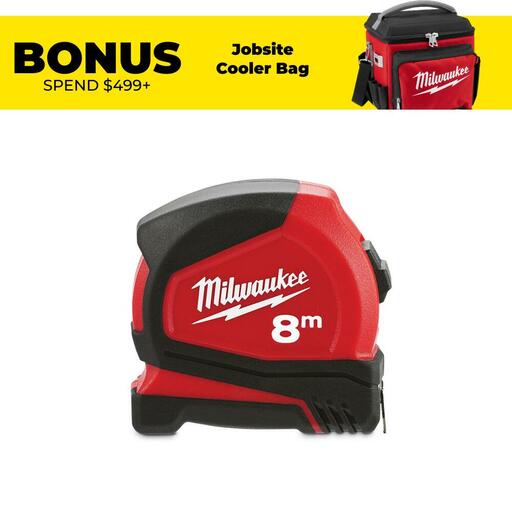 Milwaukee 48226708 8M Compact Tape Measure