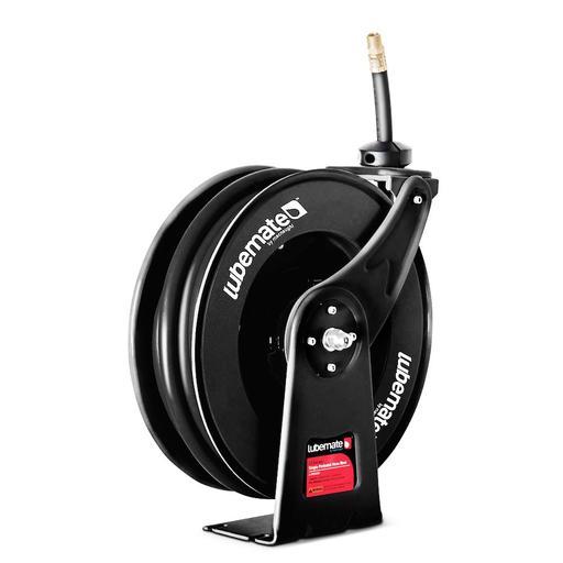 Lubemate L-AWS1015 10mm x 15m Single Pedestal Air/Water Hose Reel