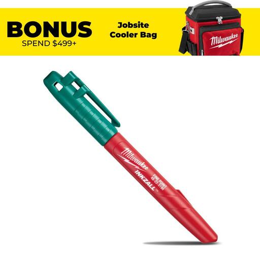 Milwaukee 48223190 1-Pack INKZALL™ Green Fine Point Markers