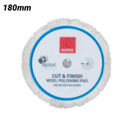 Rupes 9.BL180F 180mm Big Foot Cut & Finish Wool Polishing Pad