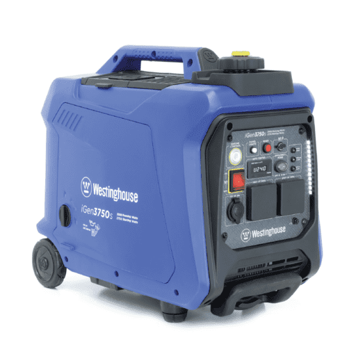 Westinghouse WP iGen3750s 3750W Electric Start Petrol Digital Inverter Generator