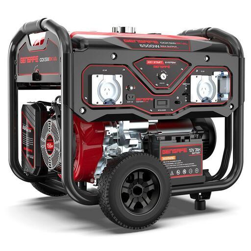 Gensafe GGKSW8KVA 8KVA 6500W Electric Start Petrol Generator