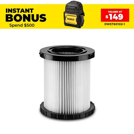 DeWalt DCV5801H-XJ Replacement Filter for DCV582, DCV583 and DCV584 XR Vacuums