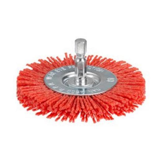 Bordo 5152-50S 50mm NylonGrit Wheel Brush with Hex Shank