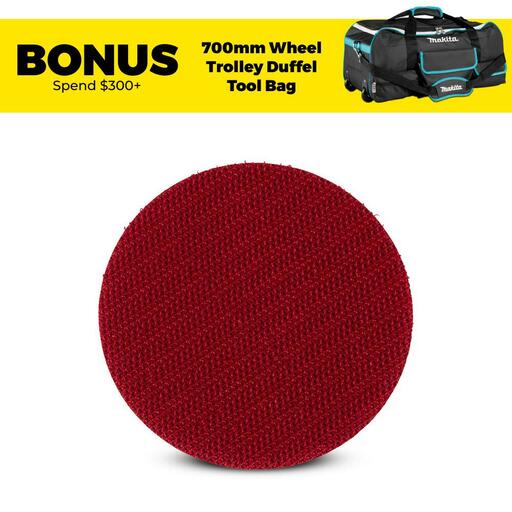 Makita 743125-4 80mm Hook and Loop Polishing Backing Plate Suits DPV300