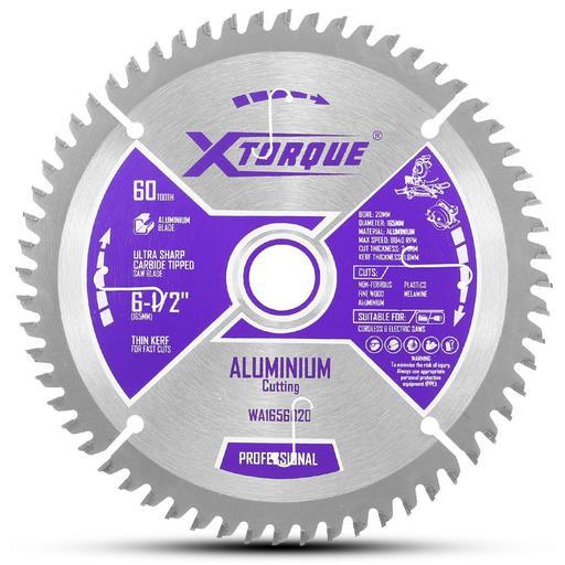 Xtorque WA1656020 165mm (6-1/2") 60-Tooth Aluminium Carbide Tipped Saw Blade