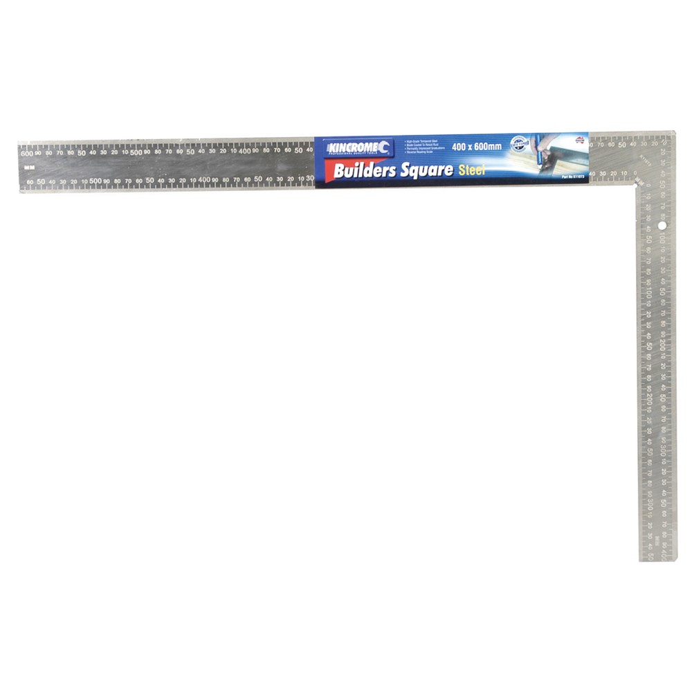 Kincrome K11073 Builders Square Steel 400 x 600mm