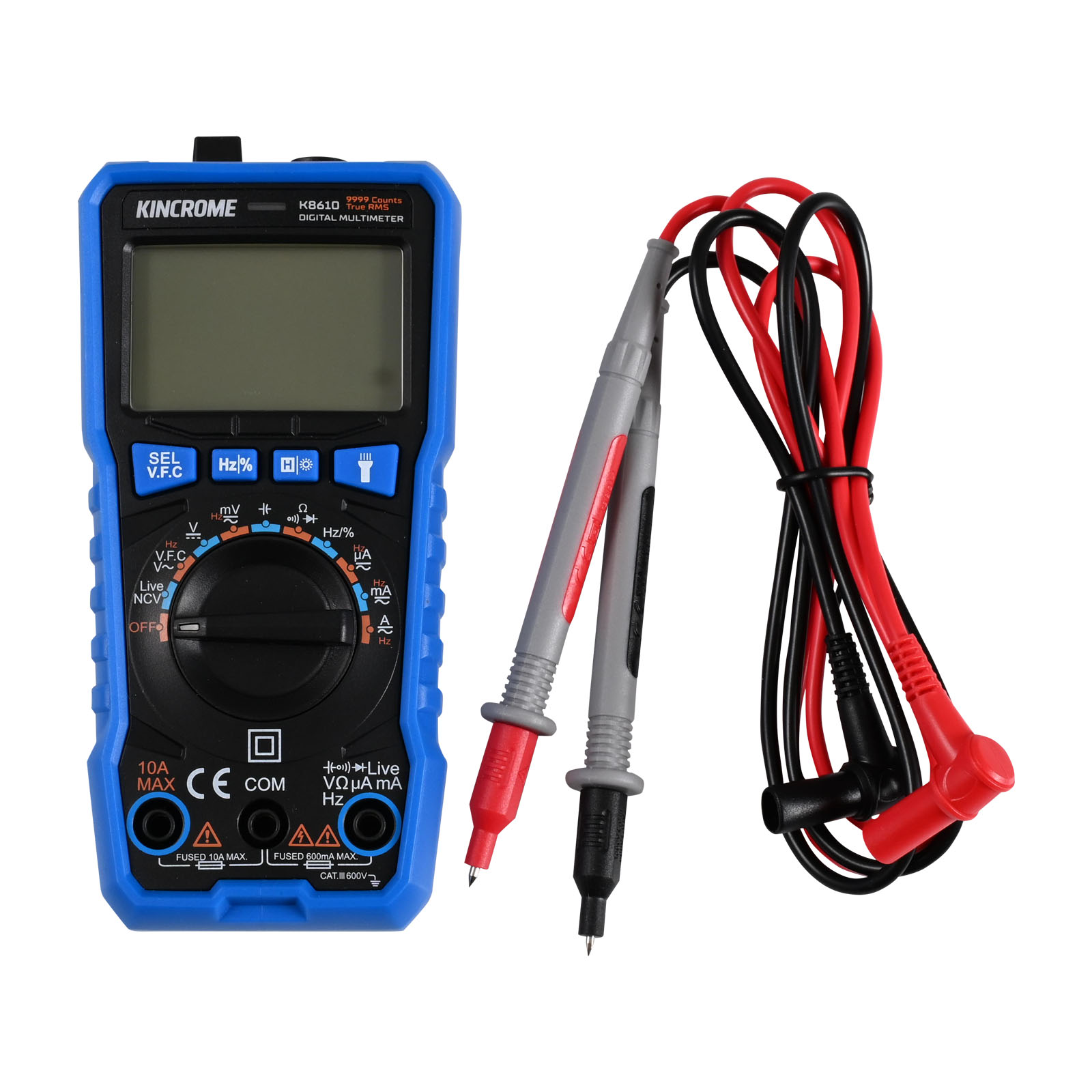 Kincrome K8610 Digital Multimeter – Auto / Manual Ranging