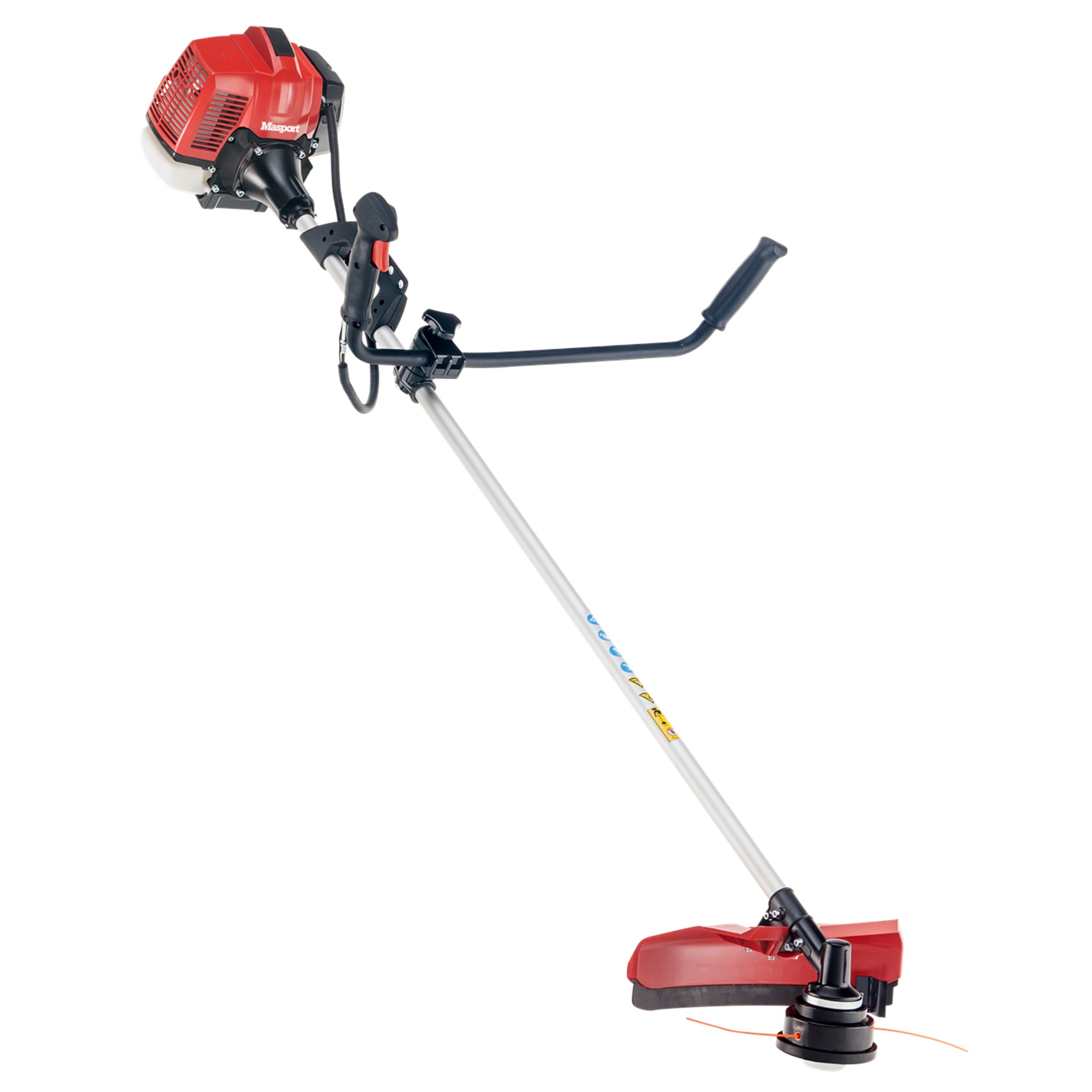 Masport MT40BH Straight Shaft Petrol Brushcutter / Line Trimmer – 40cc 2 Stroke Engine 553374