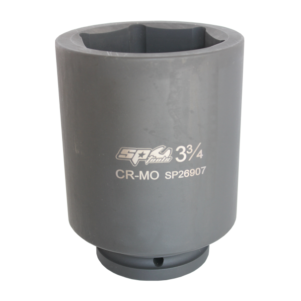 Socket Impact 1-1/2"Dr 6Pt Deep Sae 2-3/16"