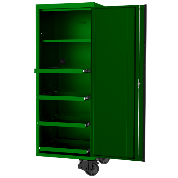 Locker Side Usa5972 4 Shelf Green/Black