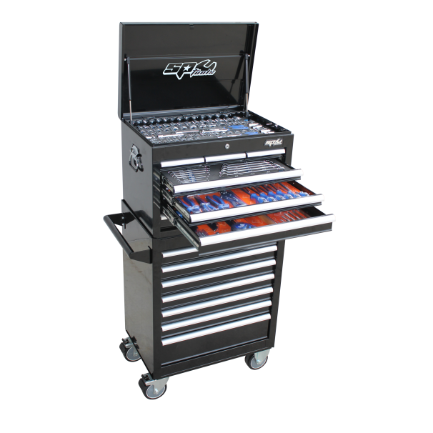 Toolkit 293Pc Metric/Sae - Black 14 Drawer Custom