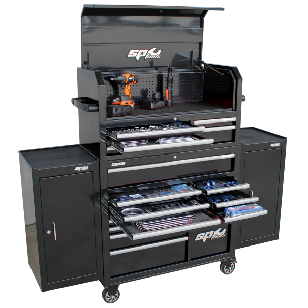 Toolkit 576Pc Metric/Sae - Black/Chrome 18 Dr Sumo